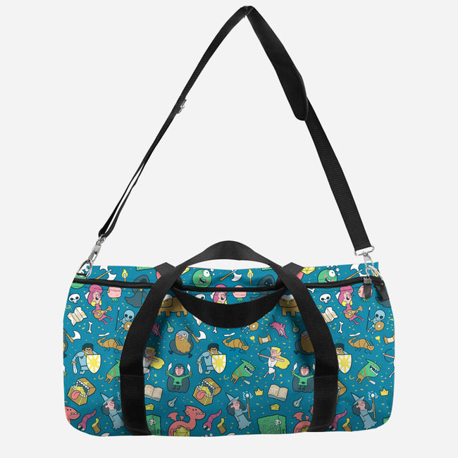 Dungeons And Patterns-none all over print duffle bag-queenmob