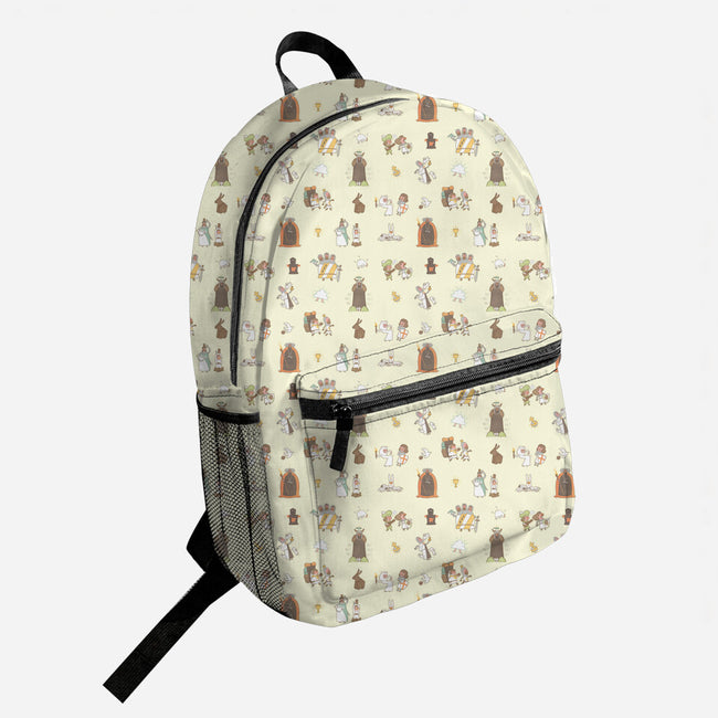 Holy Grail-none all over print backpack bag-queenmob