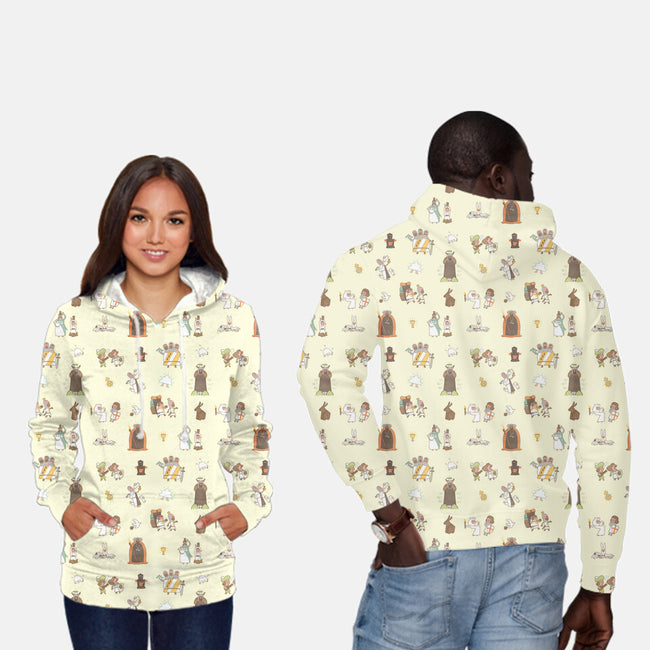 Holy Grail-unisex all over print pullover sweatshirt-queenmob