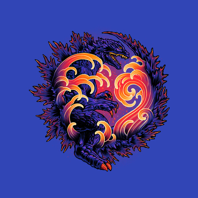 Wave Of Destruction-none drawstring bag-glitchygorilla