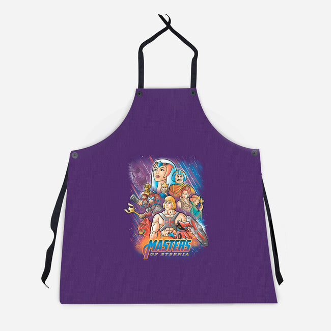 Masters Of Eternia-unisex kitchen apron-trheewood