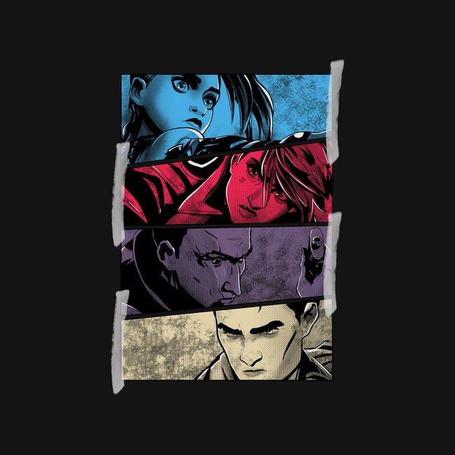 Enemy-none drawstring bag-fanfabio