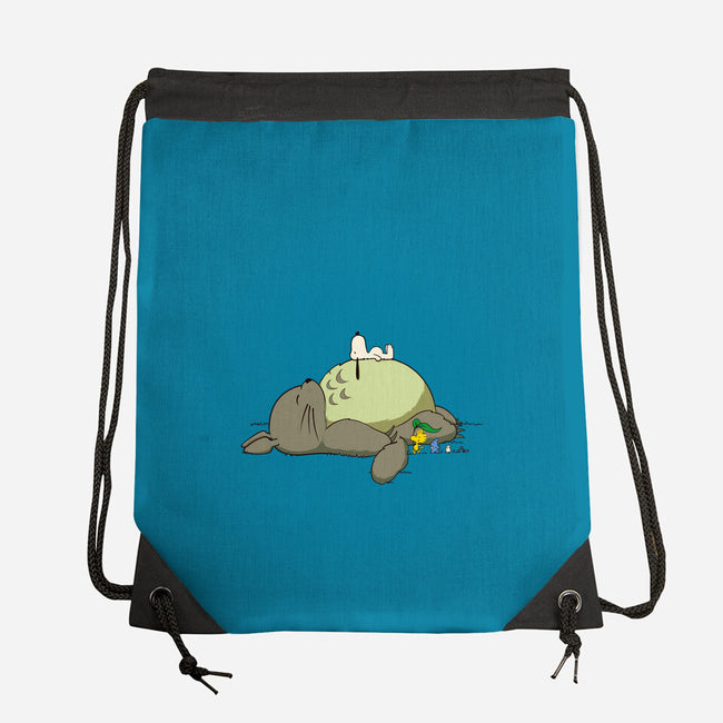 New Neighbor-none drawstring bag-sebasebi