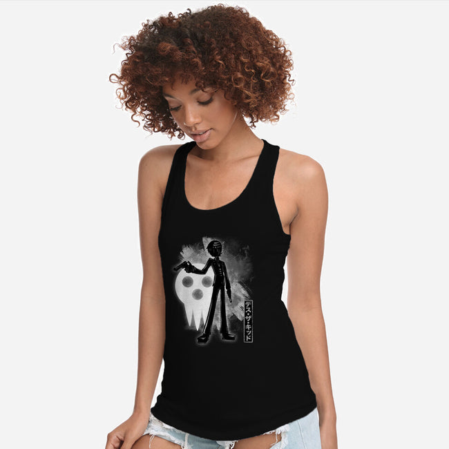 Cosmic Deaths Kid-womens racerback tank-fanfreak1