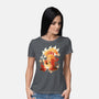 Kitsune Kawaii-womens basic tee-NemiMakeit