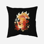 Kitsune Kawaii-none removable cover w insert throw pillow-NemiMakeit