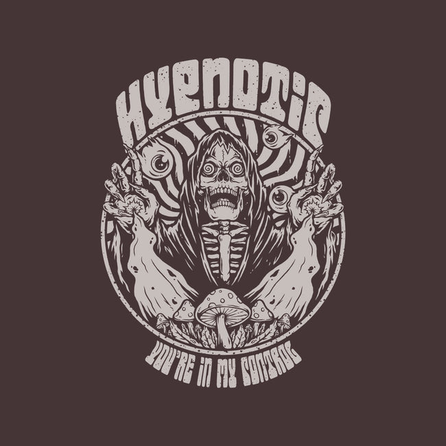 Hypnotic Skull-none stretched canvas-Slikfreakdesign