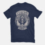 Hypnotic Skull-womens fitted tee-Slikfreakdesign
