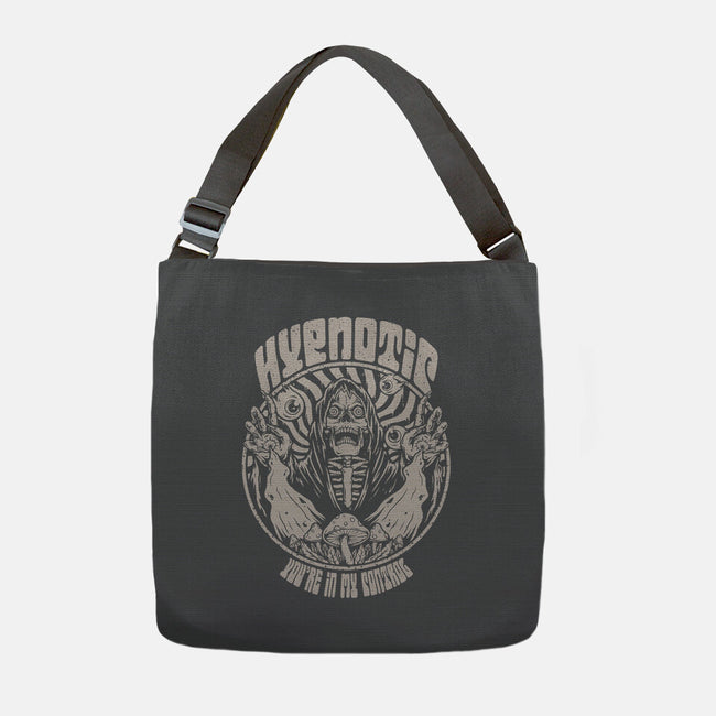 Hypnotic Skull-none adjustable tote-Slikfreakdesign