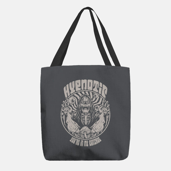 Hypnotic Skull-none basic tote-Slikfreakdesign