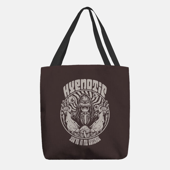Hypnotic Skull-none basic tote-Slikfreakdesign