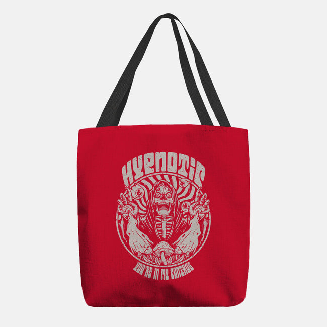 Hypnotic Skull-none basic tote-Slikfreakdesign