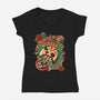 Gamers Gonna Game-womens v-neck tee-daobiwan