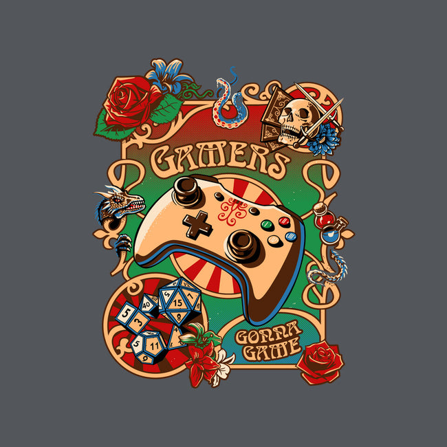 Gamers Gonna Game-none glossy sticker-daobiwan