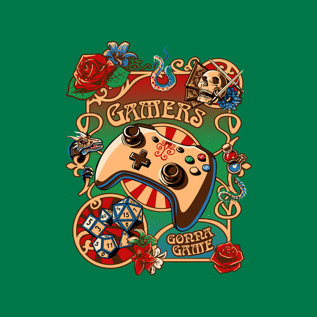 Gamers Gonna Game-none glossy sticker-daobiwan