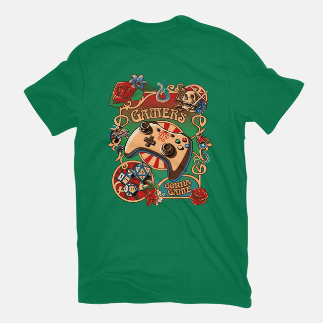 Gamers Gonna Game-mens heavyweight tee-daobiwan