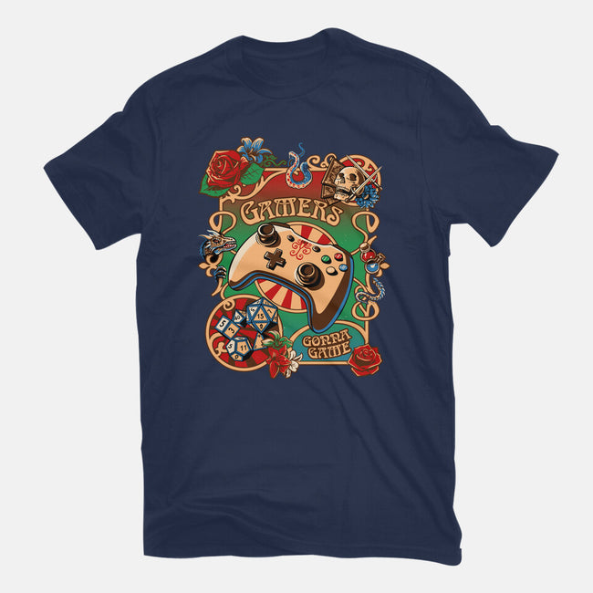 Gamers Gonna Game-mens heavyweight tee-daobiwan