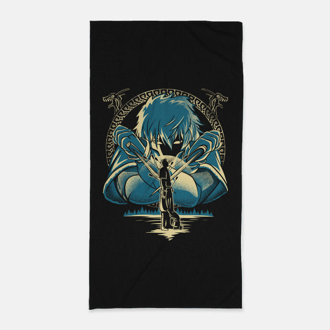 Son Of Thors-none beach towel-constantine2454