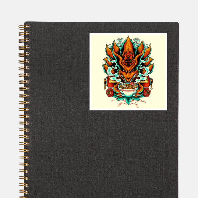 Power Of Ramen-none glossy sticker-spoilerinc