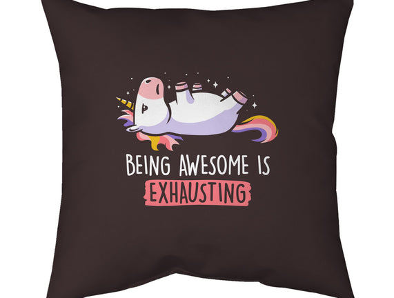 Being Awesome Is Exhausting