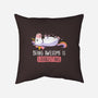 Being Awesome Is Exhausting-none removable cover w insert throw pillow-eduely