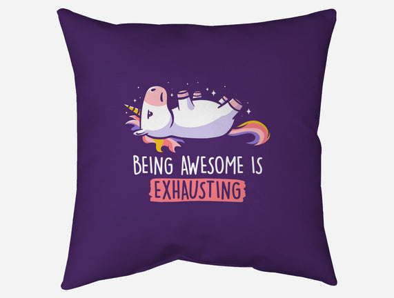 Being Awesome Is Exhausting