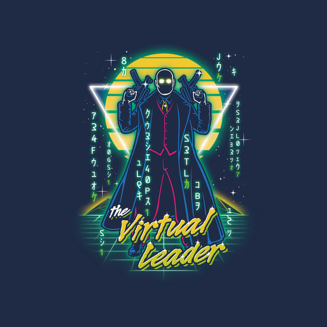 Retro Virtual Leader-none matte poster-Olipop
