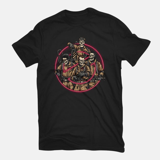 Busted Ghosts-womens basic tee-glitchygorilla