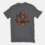Busted Ghosts-womens basic tee-glitchygorilla