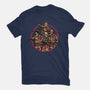Busted Ghosts-mens basic tee-glitchygorilla