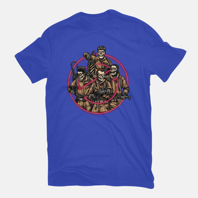Busted Ghosts-womens basic tee-glitchygorilla