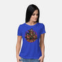 Busted Ghosts-womens basic tee-glitchygorilla