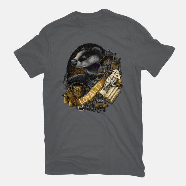 The Loyal House-mens heavyweight tee-glitchygorilla