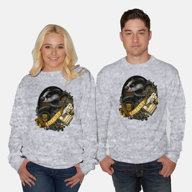 The Loyal House-unisex crew neck sweatshirt-glitchygorilla