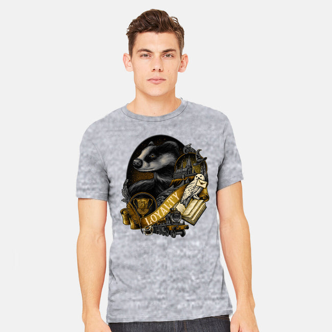 The Loyal House-mens heavyweight tee-glitchygorilla