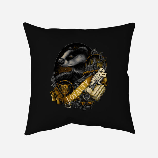 The Loyal House-none removable cover throw pillow-glitchygorilla