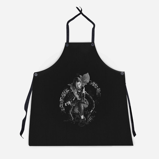 Shadow Jinx-unisex kitchen apron-fanfabio