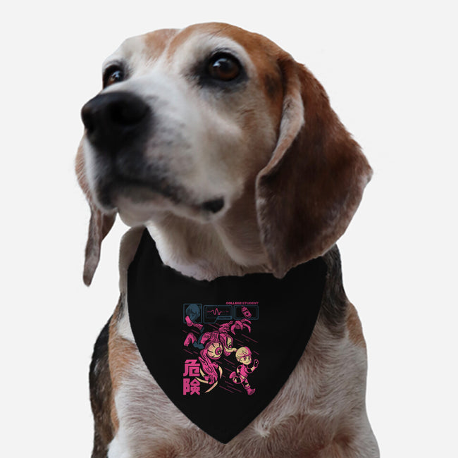 Beware The Doctor-dog adjustable pet collar-Sketchdemao