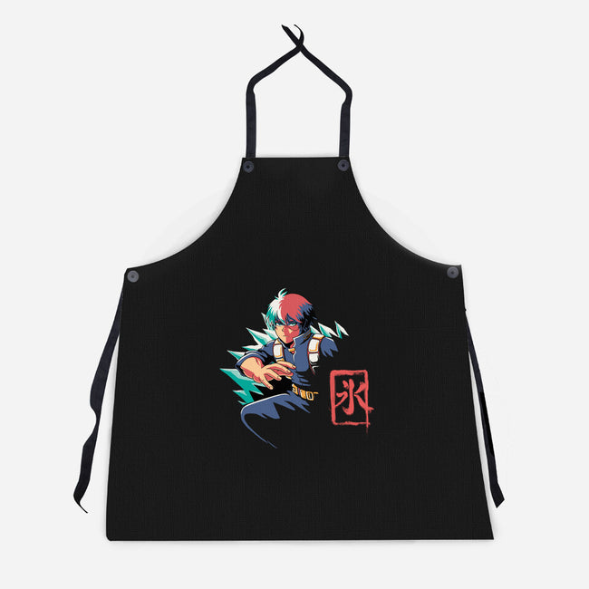 Cold Heart-unisex kitchen apron-Corgibutt