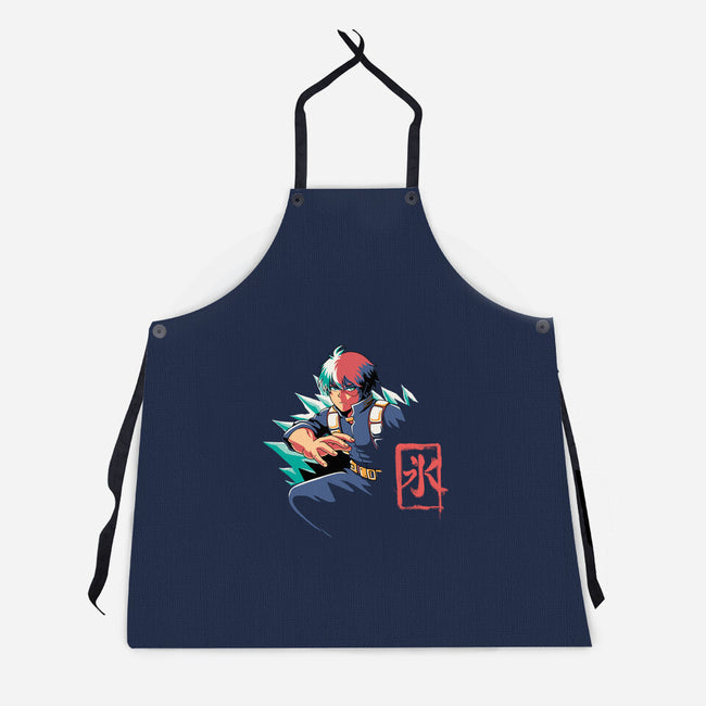 Cold Heart-unisex kitchen apron-Corgibutt