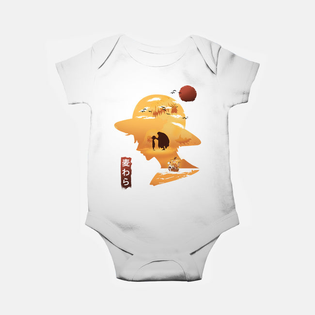 A Good Day To Sail-baby basic onesie-kkdesign