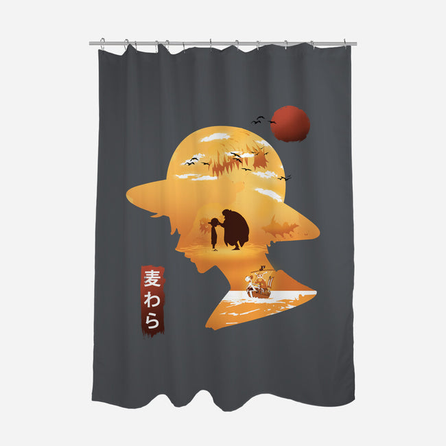 A Good Day To Sail-none polyester shower curtain-kkdesign