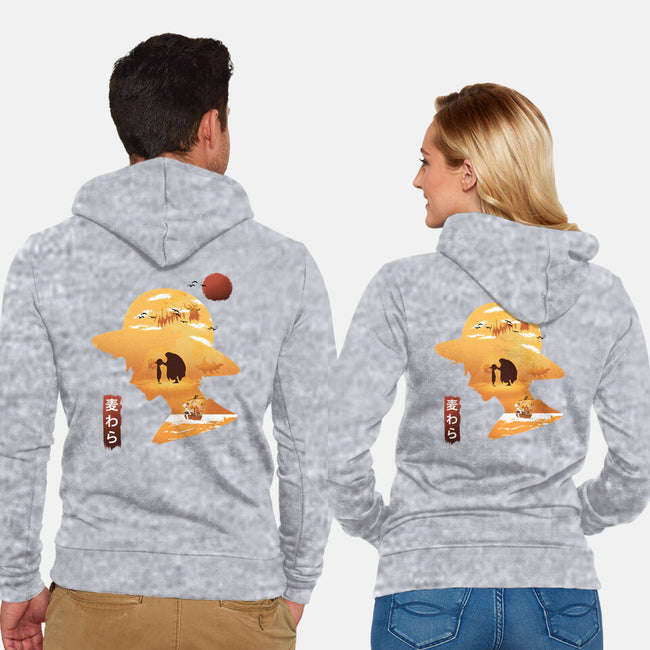 A Good Day To Sail-unisex zip-up sweatshirt-kkdesign