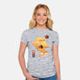 A Good Day To Sail-womens fitted tee-kkdesign