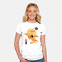 A Good Day To Sail-womens fitted tee-kkdesign