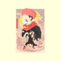 Musha-E Itadori-none removable cover w insert throw pillow-hypertwenty