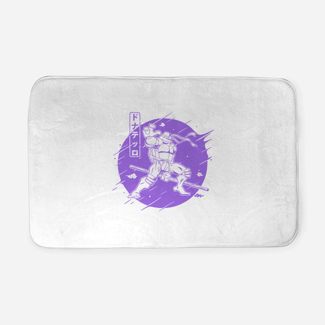 Purple Warrior Turtle-none memory foam bath mat-Rogelio