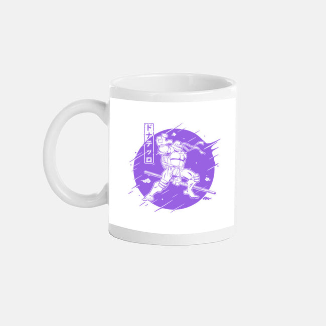 Purple Warrior Turtle-none glossy mug-Rogelio