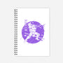 Purple Warrior Turtle-none dot grid notebook-Rogelio