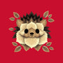 Hedgehog Of Leaves-baby basic tee-NemiMakeit